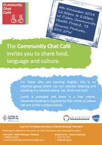 community chat cafe poster (4)