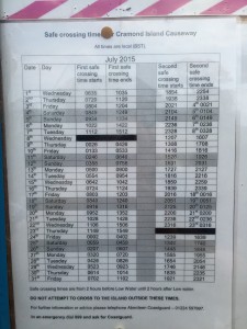 cramond timetable